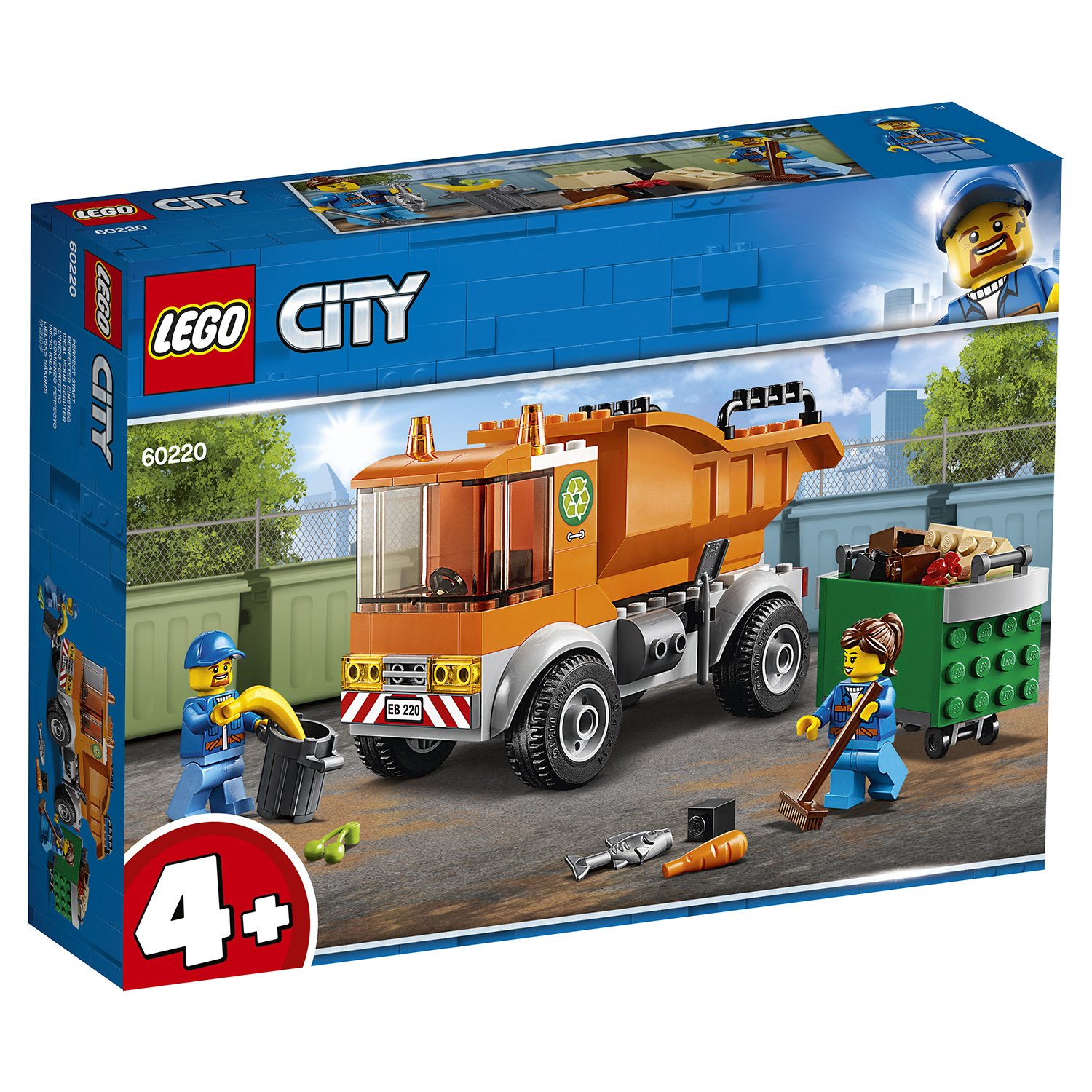 Конструктор из серии Lego City Great Vehicles – Мусоровоз  